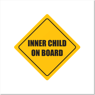 Inner Child On Board Posters and Art